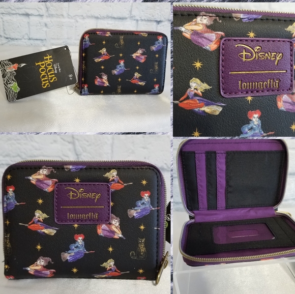 Loungefly | Bags | Loungefly Hocus Pocus Sanderson Sisters Mary Sarah ...